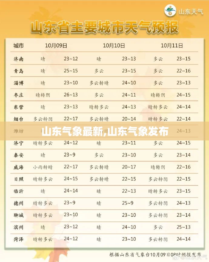 山东气象最新,山东气象发布