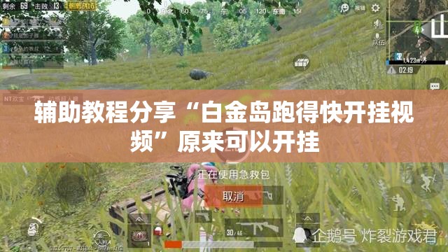 辅助教程分享“白金岛跑得快开挂视频	”原来可以开挂