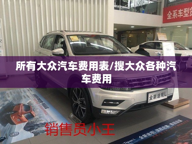 所有大众汽车费用表/搜大众各种汽车费用