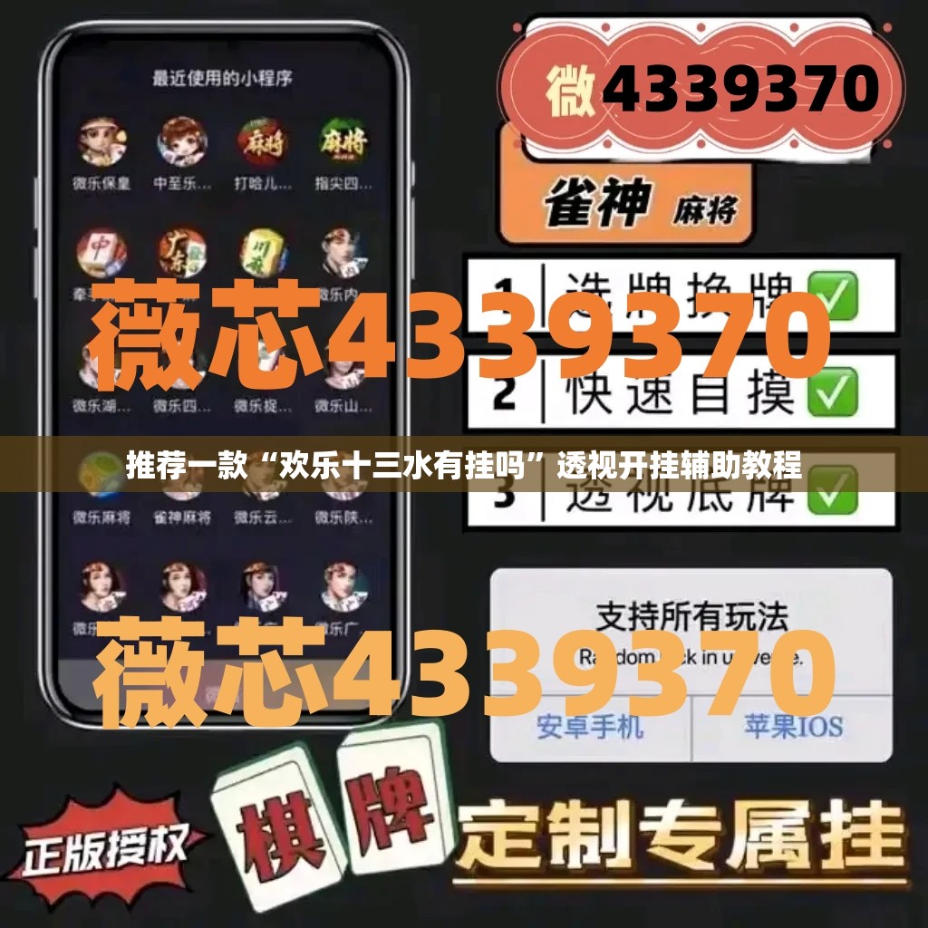 推荐一款“欢乐十三水有挂吗	”透视开挂辅助教程