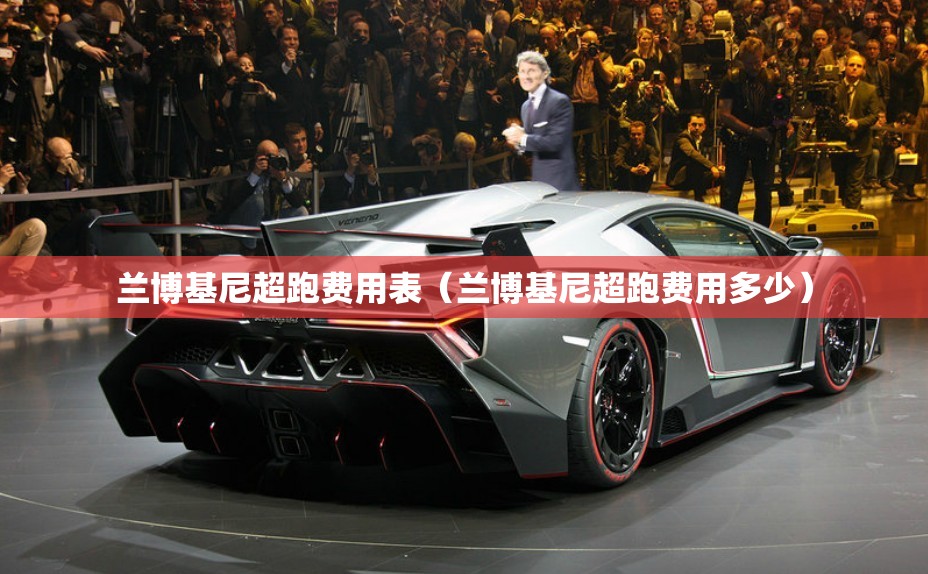 兰博基尼超跑费用表（兰博基尼超跑费用多少）