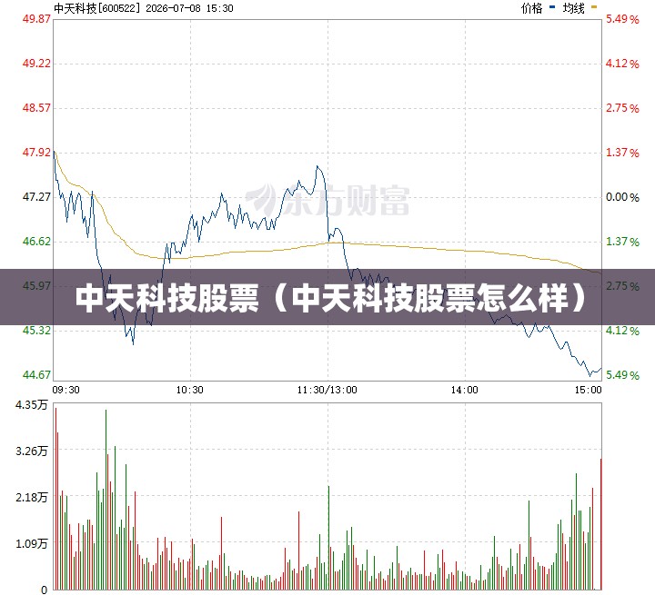 中天科技股票（中天科技股票怎么样）