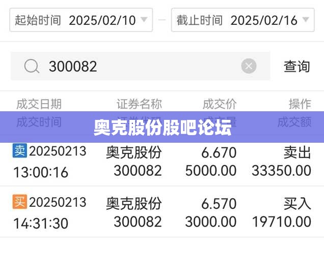 【奥克股份股吧论坛/奥克股份的股票代码】