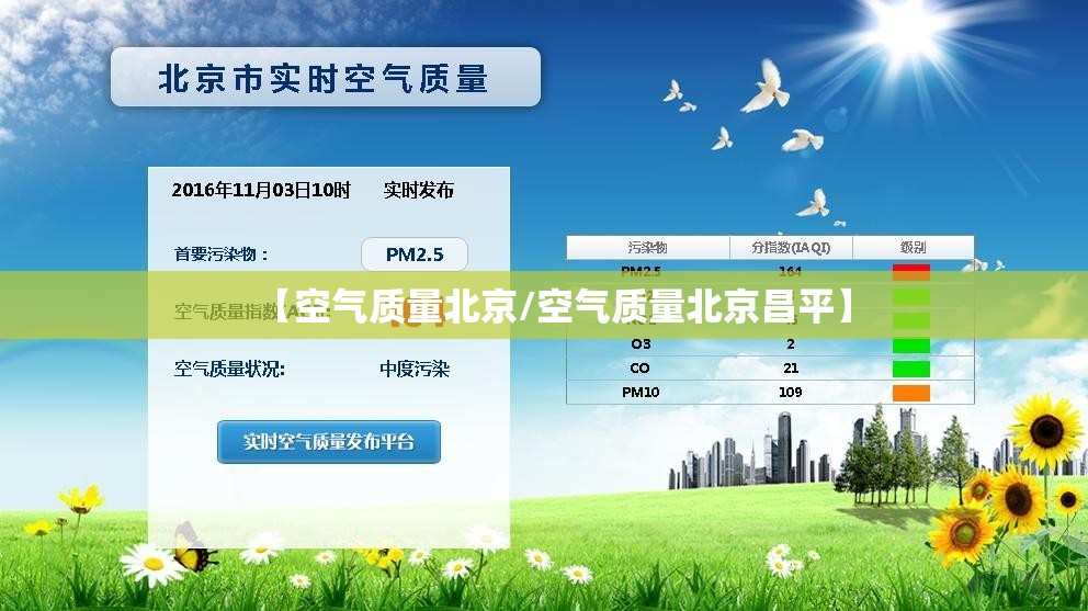 【空气质量北京/空气质量北京昌平】