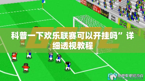 科普一下欢乐联赛可以开挂吗”详细透视教程
