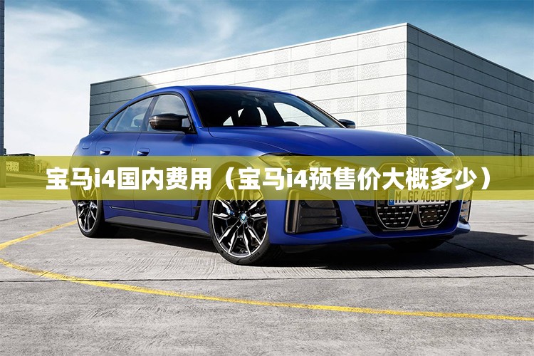 宝马i4国内费用（宝马i4预售价大概多少）