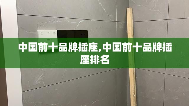 中国前十品牌插座,中国前十品牌插座排名 中国前十品牌插座,中国前十品牌插座排名