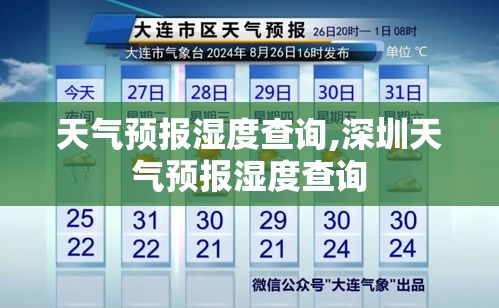 天气预报湿度查询,深圳天气预报湿度查询