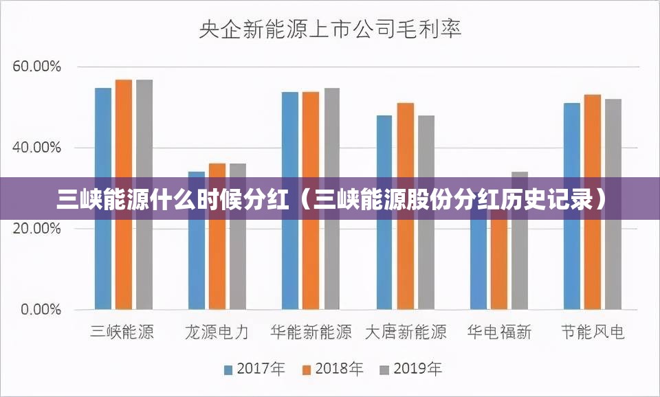 三峡能源什么时候分红（三峡能源股份分红历史记录）
