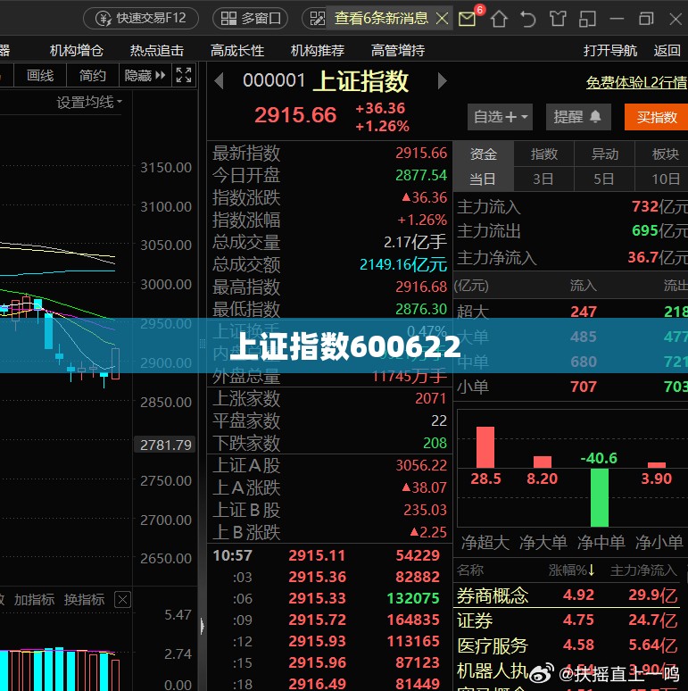 上证指数600622,上证指数600662