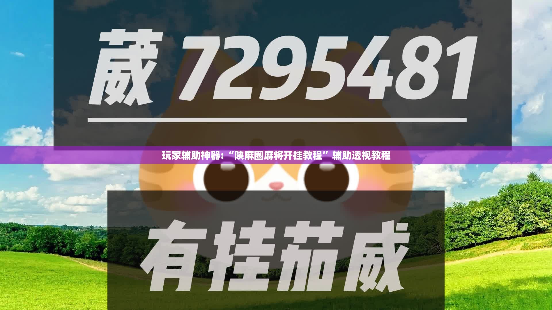 辅助教程分享“老铁联盟开挂教程”详细分享装挂步骤