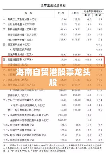海南自贸港股票龙头股,海南前十龙头股票