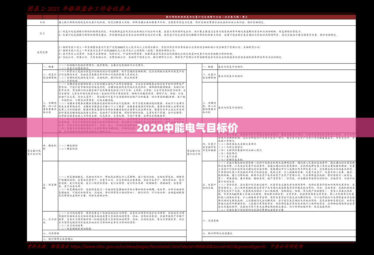 【2020中能电气目标价/中能电气2020年报】