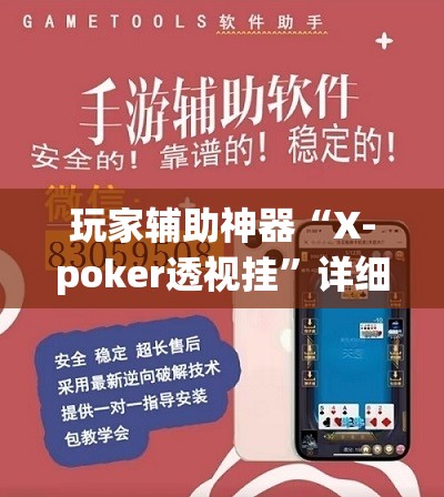 玩家辅助神器“X-poker透视挂	”详细辅助软件教程