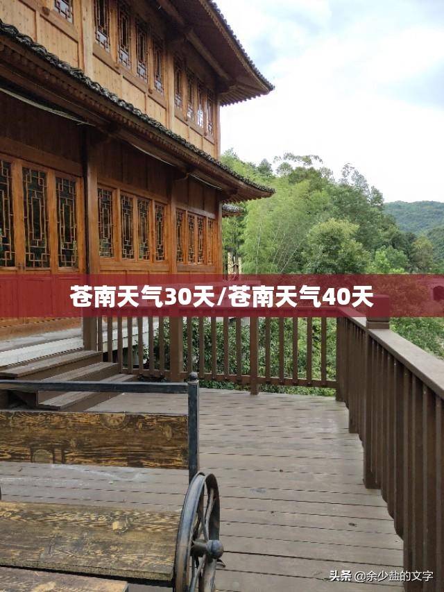 苍南天气30天/苍南天气40天