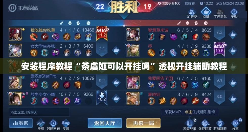 安装程序教程“茶虞姬可以开挂吗”透视开挂辅助教程