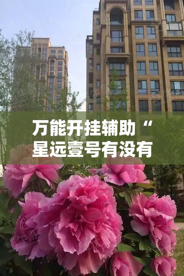 万能开挂辅助“星远壹号有没有挂靠公司-最新辅助详细教程